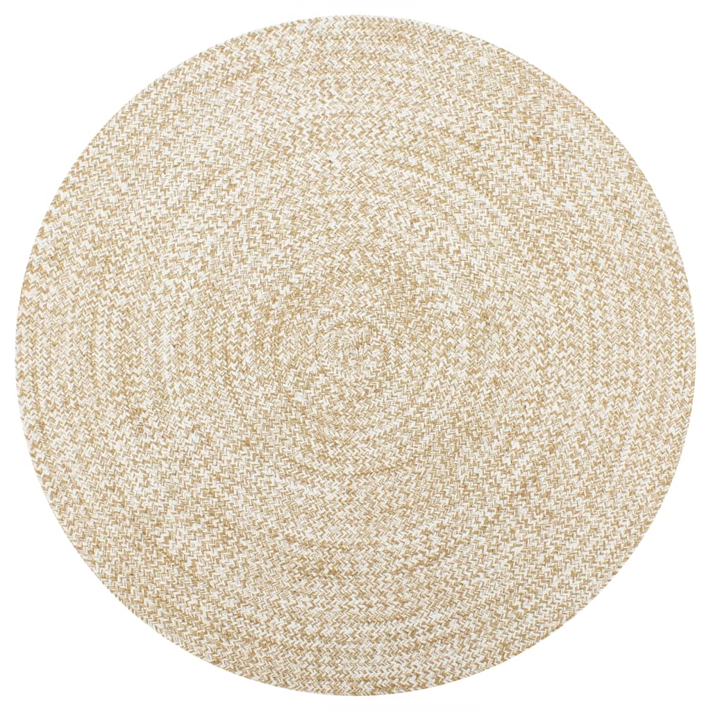 Vloerkleed Handgemaakt Jute En Naturel