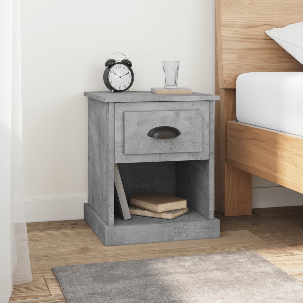 Nachtkastjes 39X39X47,5 Cm Bewerkt Hout
