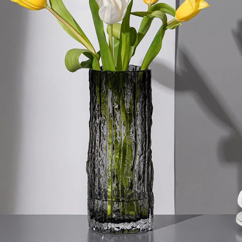 Transparent Glass Vase