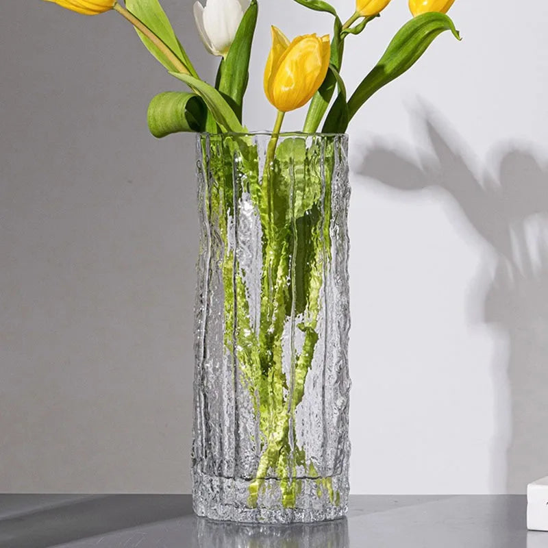 Transparent Glass Vase