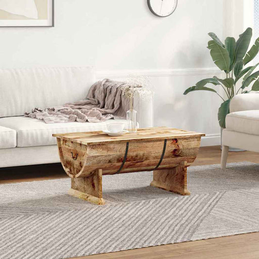 Salontafel 88X50X40 Cm Massief Mangohout