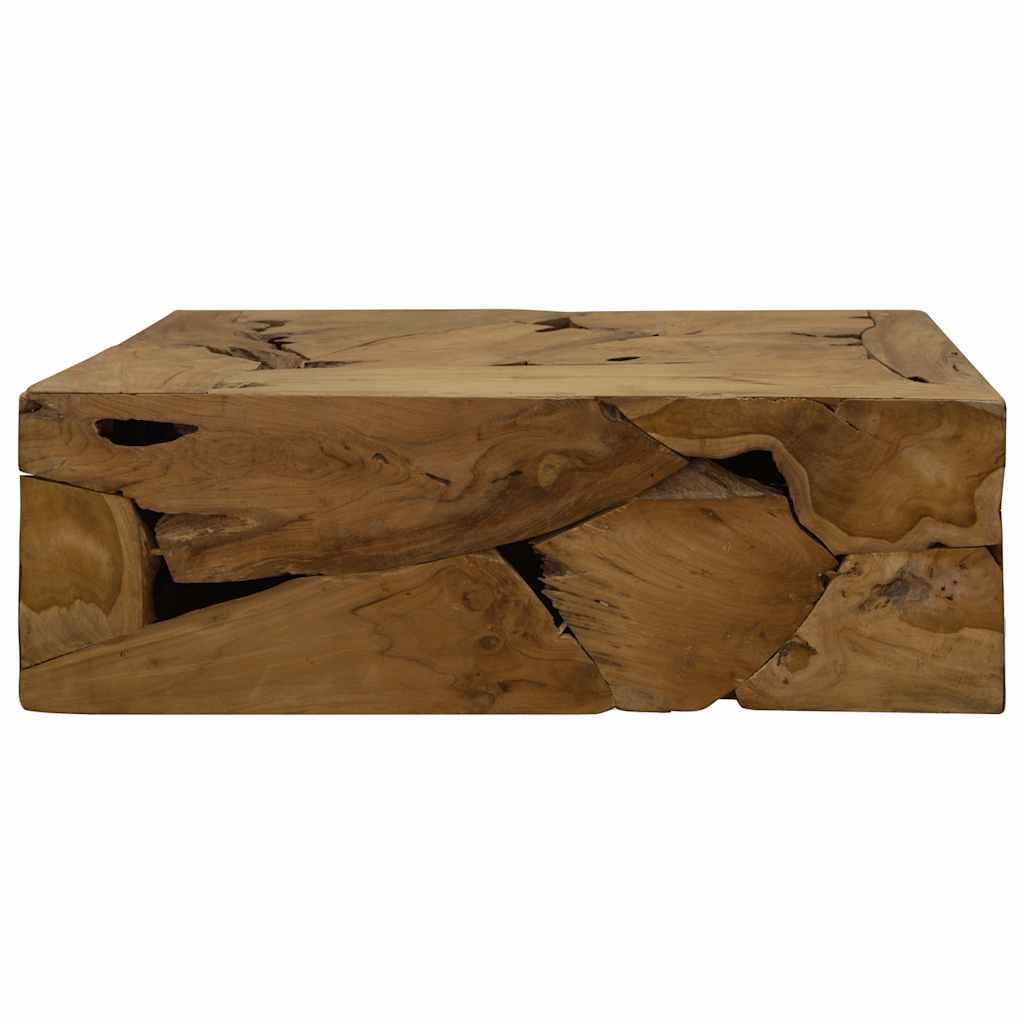 Salontafel 90X50X30 Cm Echt Teakhout Bruin