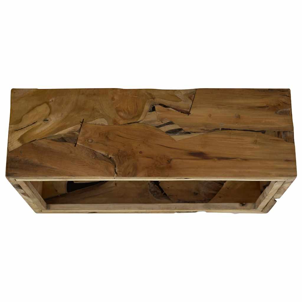 Salontafel 90X50X30 Cm Echt Teakhout Bruin