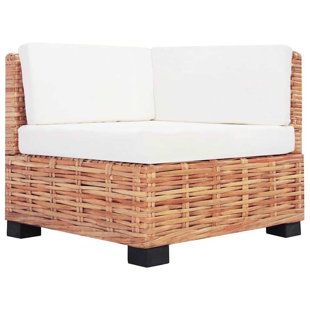 Loungeset Natuurlijk Rattan 16-Delig