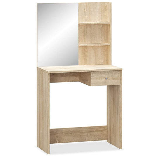 Kaptafel 75X40X141 Cm Bewerkt Hout Kleurig