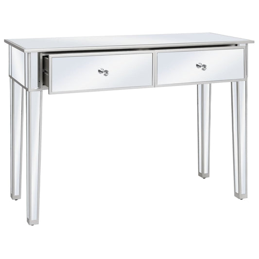Wandtafel Gespiegeld 106,5X38X76,5 Cm Mdf En Glas