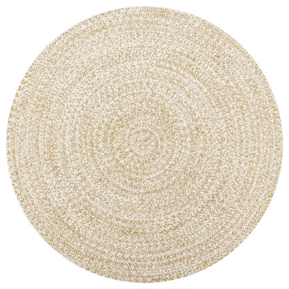 Vloerkleed Handgemaakt Jute En Naturel
