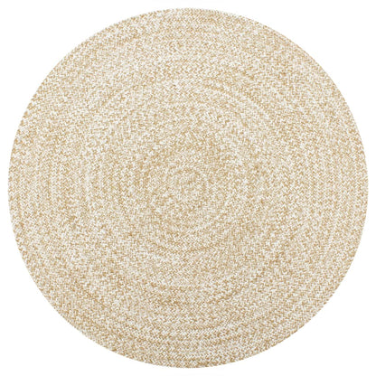 Vloerkleed Handgemaakt Jute En Naturel