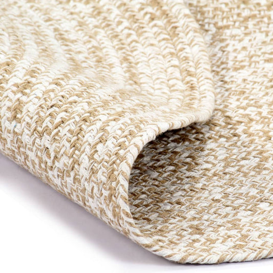 Vloerkleed Handgemaakt Jute En Naturel