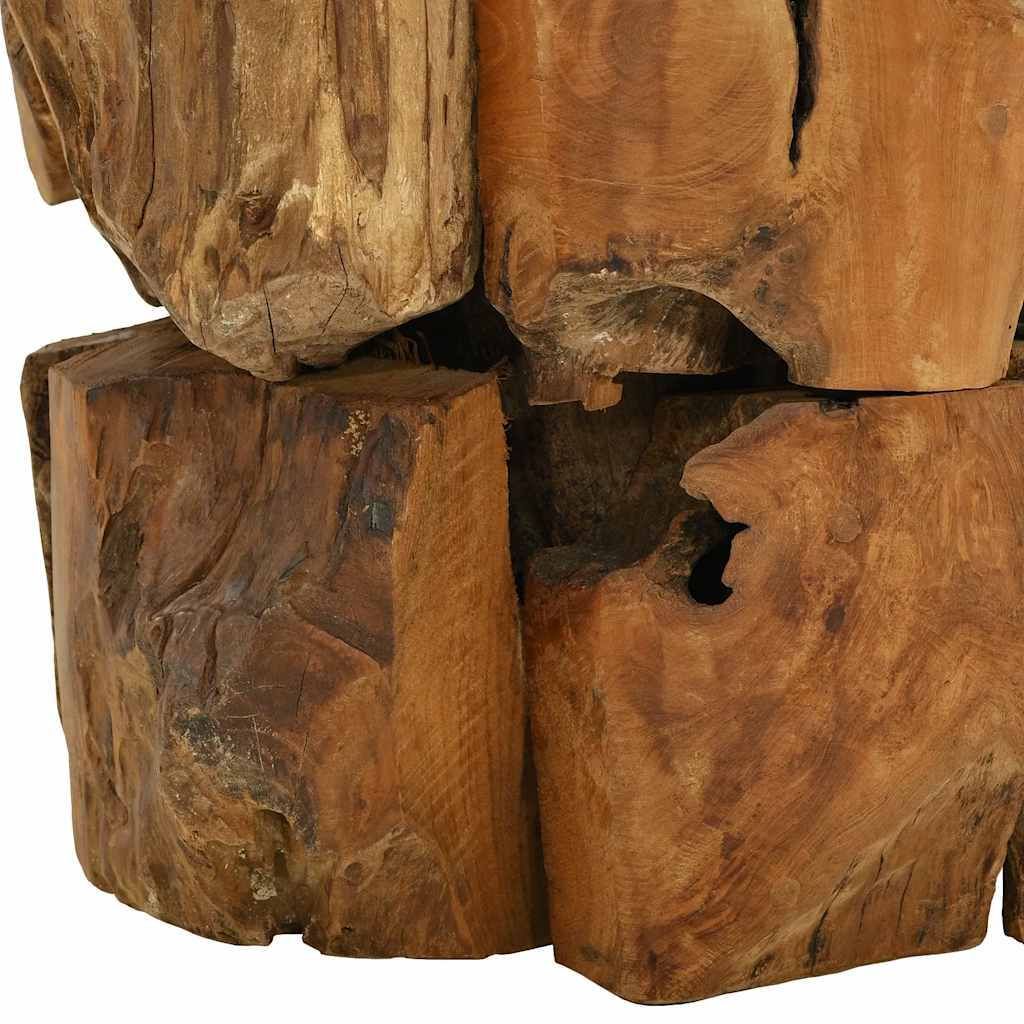 Salontafel 60 Cm Massief Teak Drijfhout