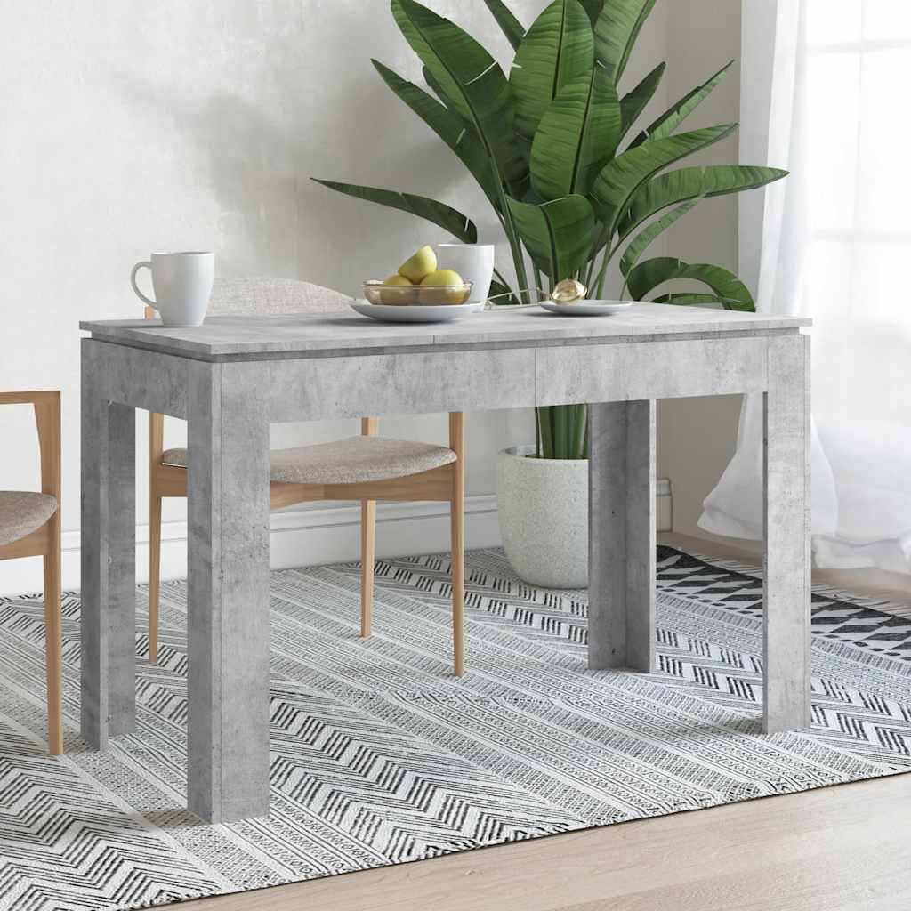 Eettafel 120X60X76 Cm Bewerkt Hout Kleurig
