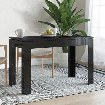 Eettafel 120X60X76 Cm Bewerkt Hout Kleurig