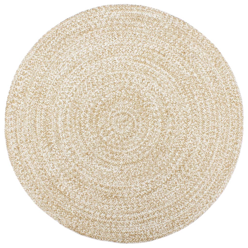 Vloerkleed Handgemaakt Jute En Naturel