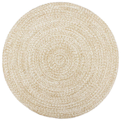 Vloerkleed Handgemaakt Jute En Naturel