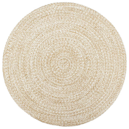 Vloerkleed Handgemaakt Jute En Naturel