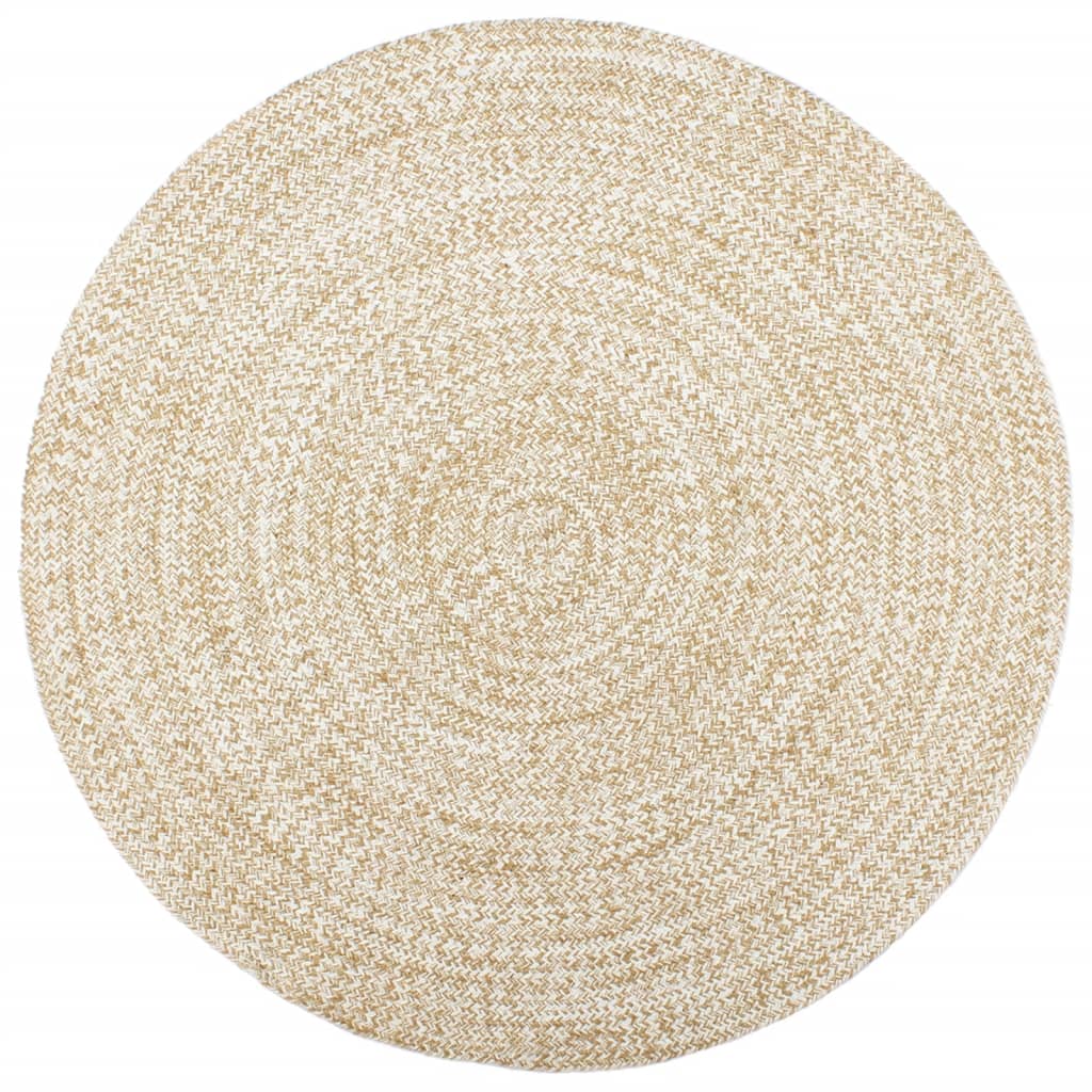 Vloerkleed Handgemaakt Jute En Naturel