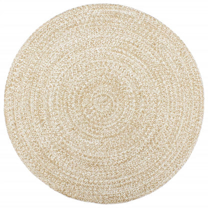 Vloerkleed Handgemaakt Jute En Naturel