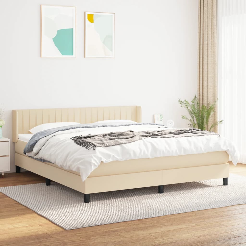 Boxspring Met Matras Stof