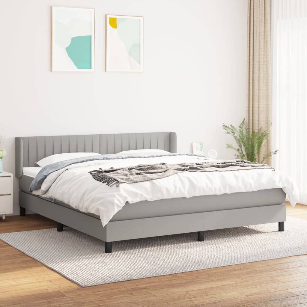Boxspring Met Matras Stof