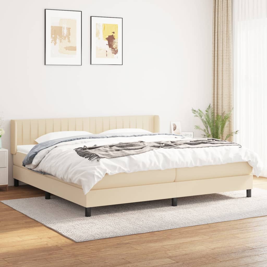 Boxspring Met Matras Stof