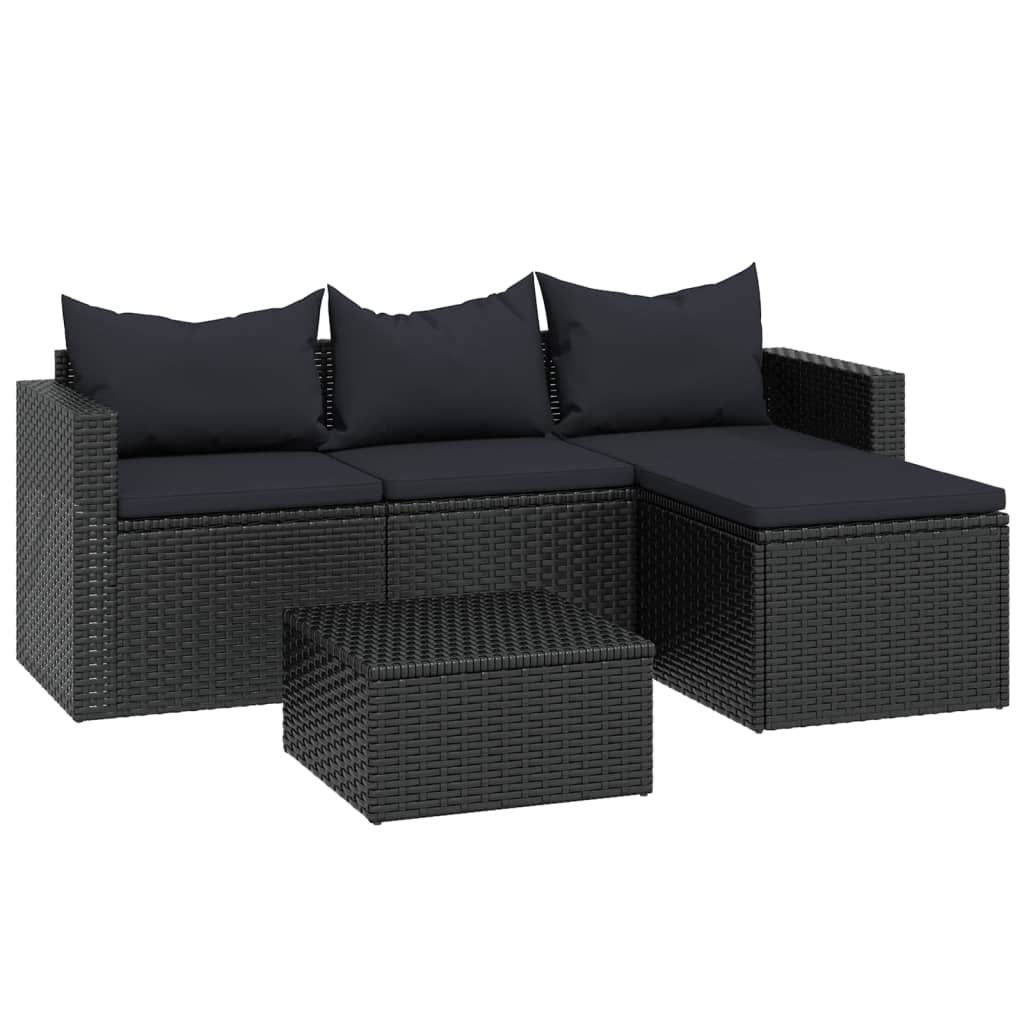Loungeset Poly Rattan