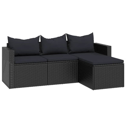 Loungeset Poly Rattan