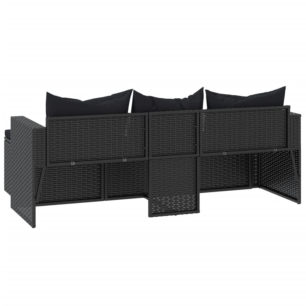 Loungeset Poly Rattan