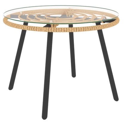 Loungeset Met Kussens Poly Rattan