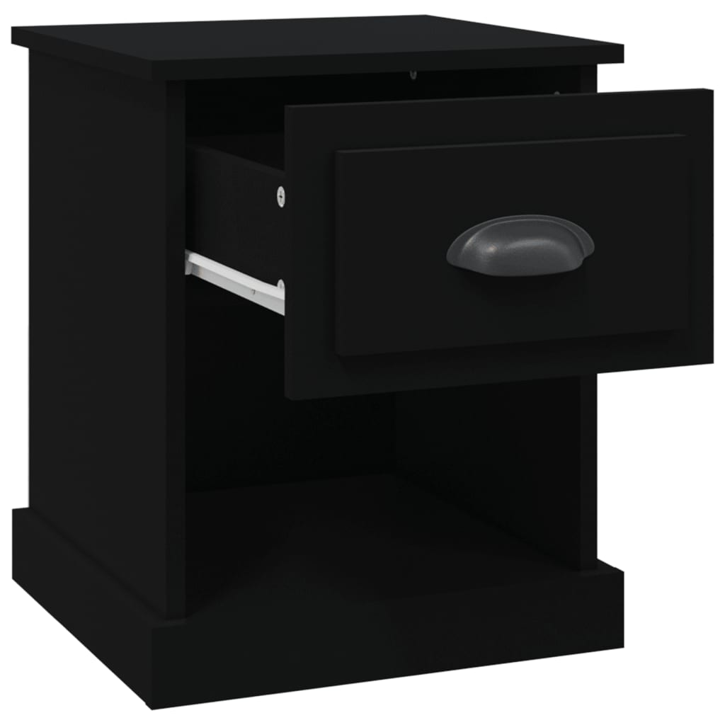 Nachtkastjes 39X39X47,5 Cm Bewerkt Hout