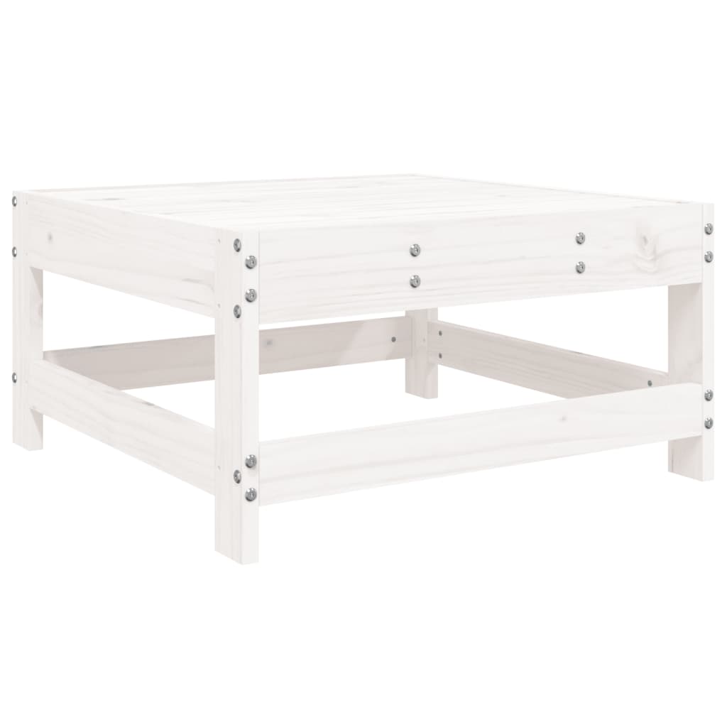 Loungeset Massief Grenenhout Wit