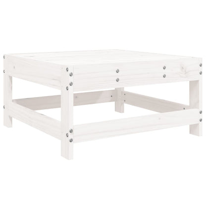 Loungeset Massief Grenenhout Wit