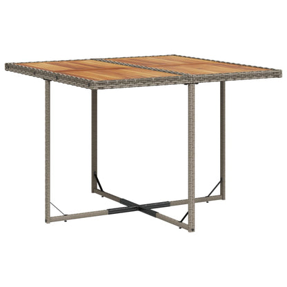 9-Delige Tuinset Met Kussens Poly Rattan