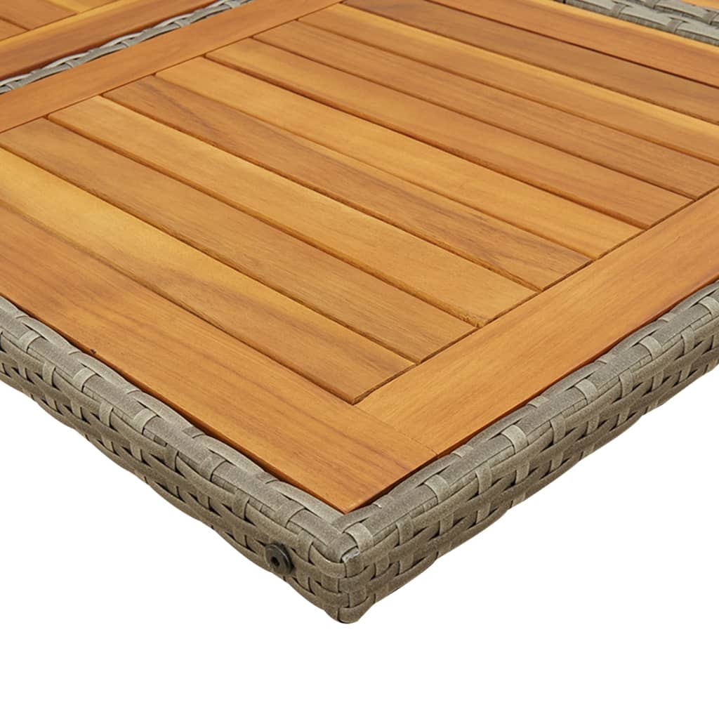 9-Delige Tuinset Met Kussens Poly Rattan