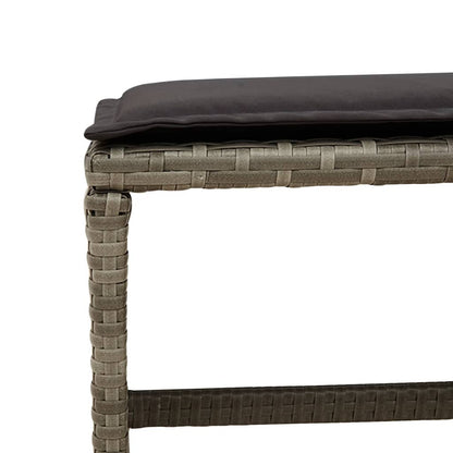 9-Delige Tuinset Met Kussens Poly Rattan