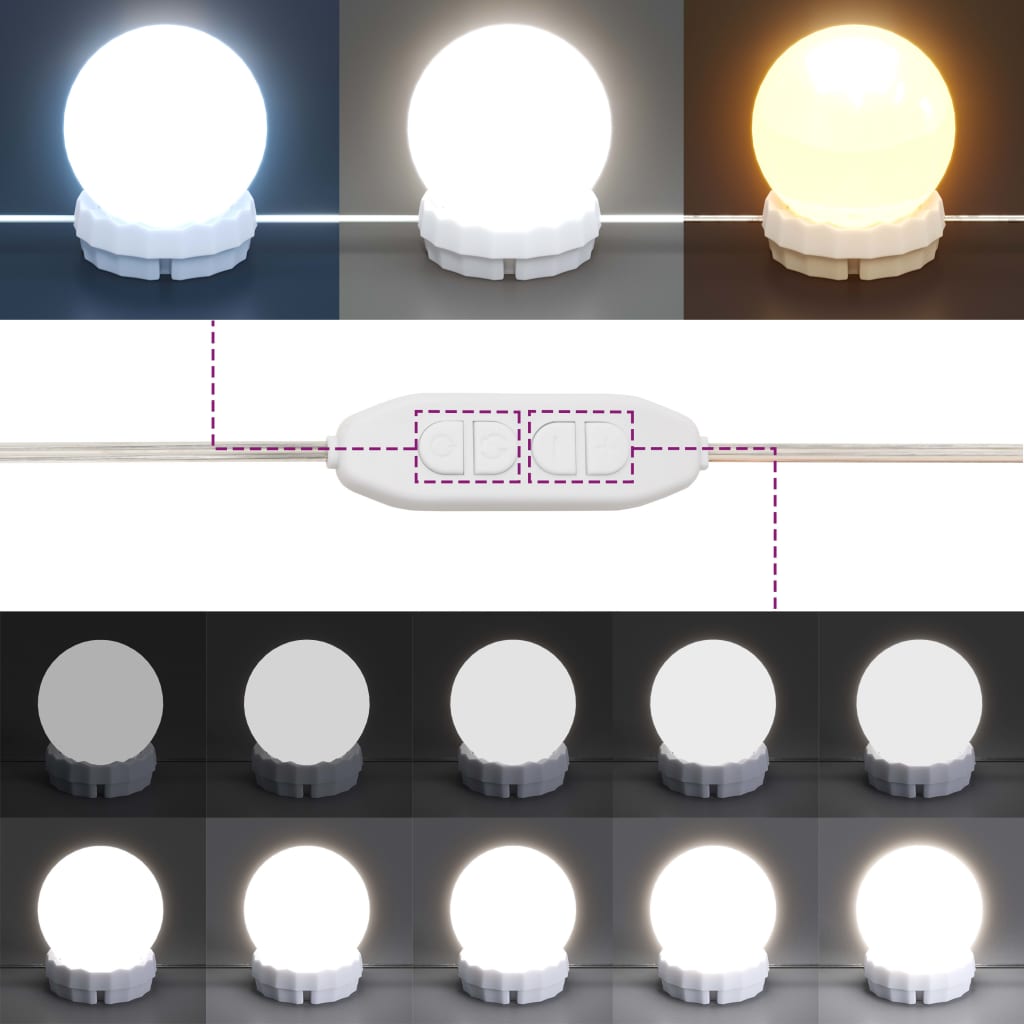 Kaptafel Met Led 100X40X130 Cm