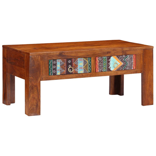 Salontafel 90X50X40 Cm Massief Acaciahout