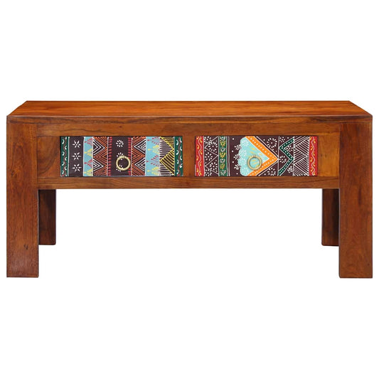 Salontafel 90X50X40 Cm Massief Acaciahout