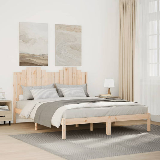 Bedframe Extra Lang Zonder Matras Massief Hout