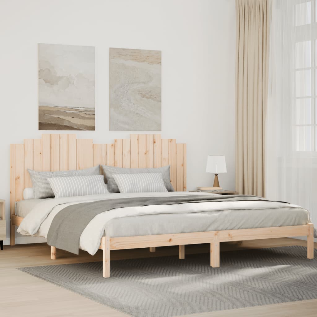 Bedframe Extra Lang Zonder Matras Massief Hout