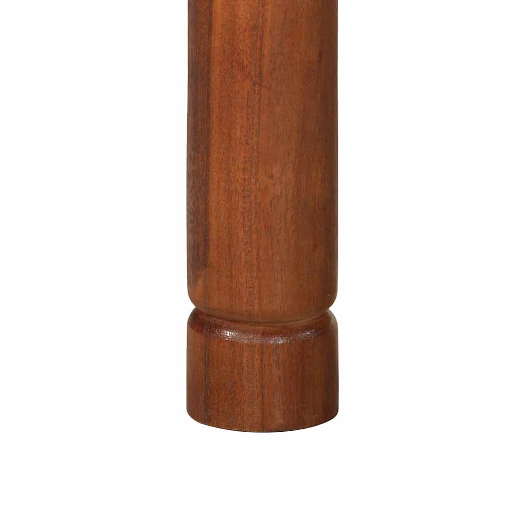 Salontafel 110X60X40 Cm Massief Acaciahout Wit