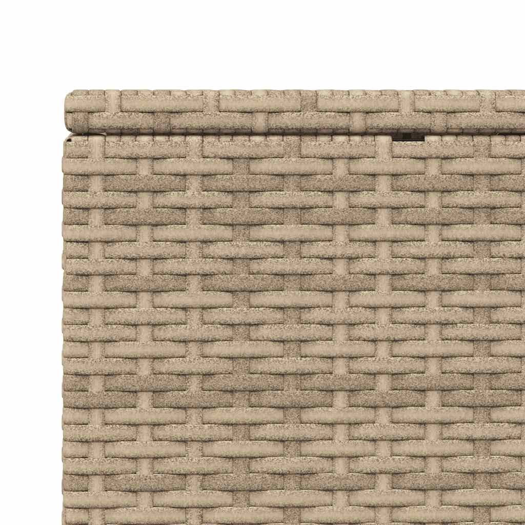 Ligbed Met Zwevend Kussen Poly Rattan