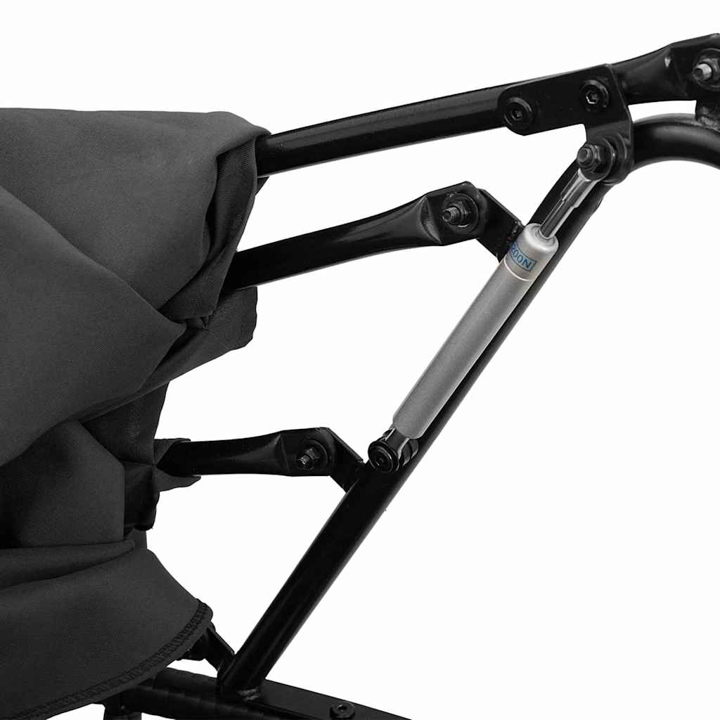 Loungebed Met Luifel En Kussens Poly Rattan