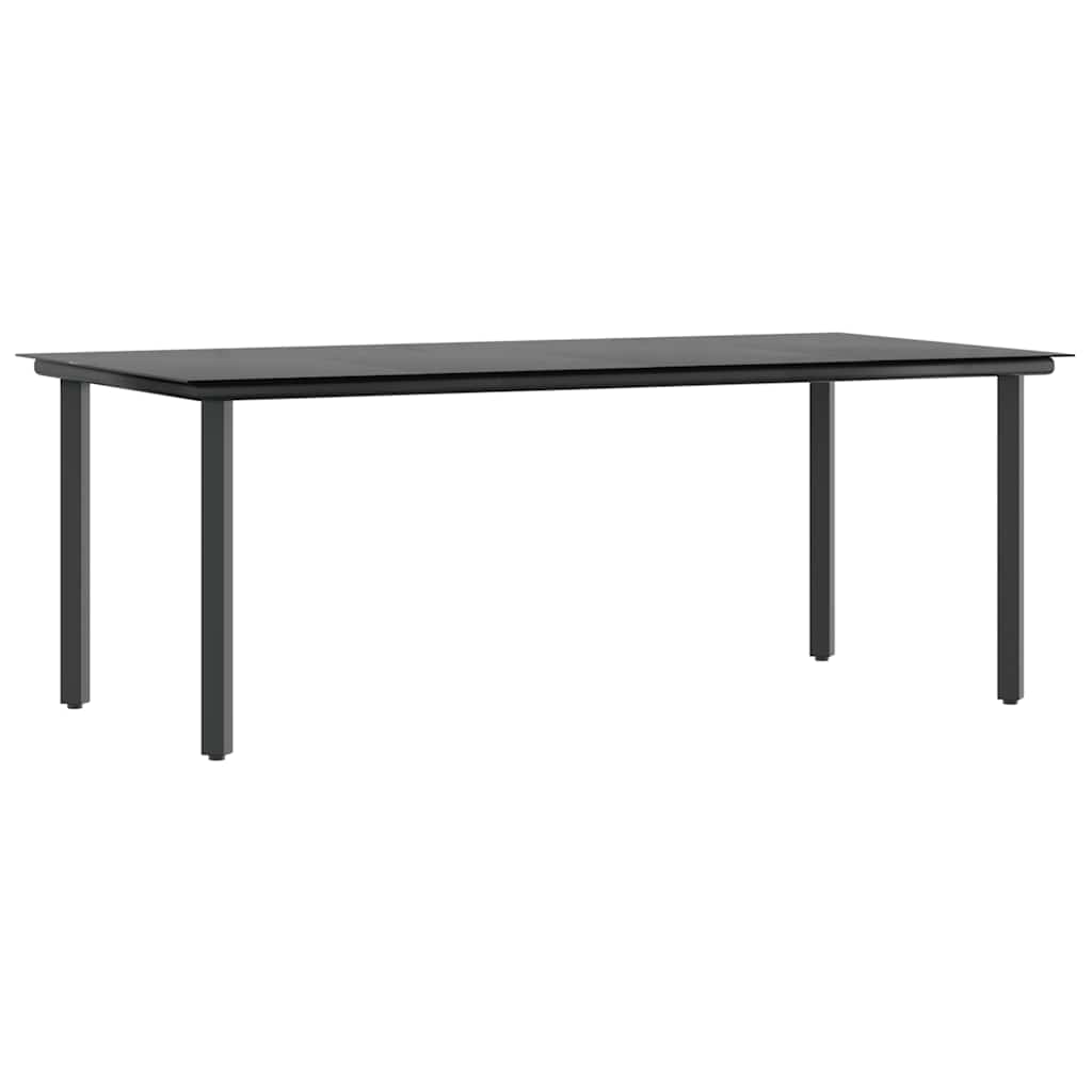 7-Delige Tuinset Met Kussens Poly Rattan Glas