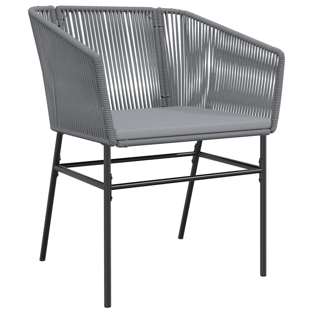 7-Delige Tuinset Met Kussens Poly Rattan Glas