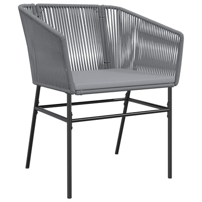 7-Delige Tuinset Met Kussens Poly Rattan Glas