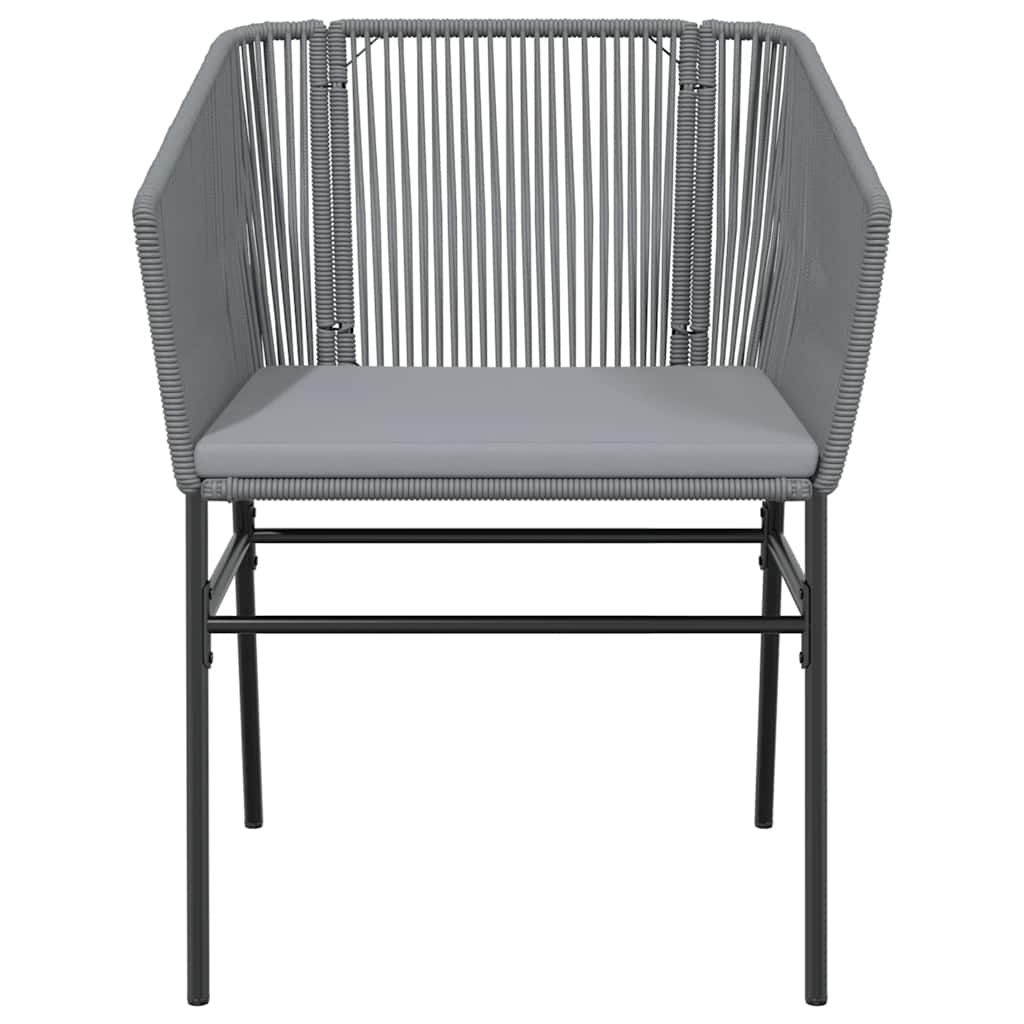 7-Delige Tuinset Met Kussens Poly Rattan Glas