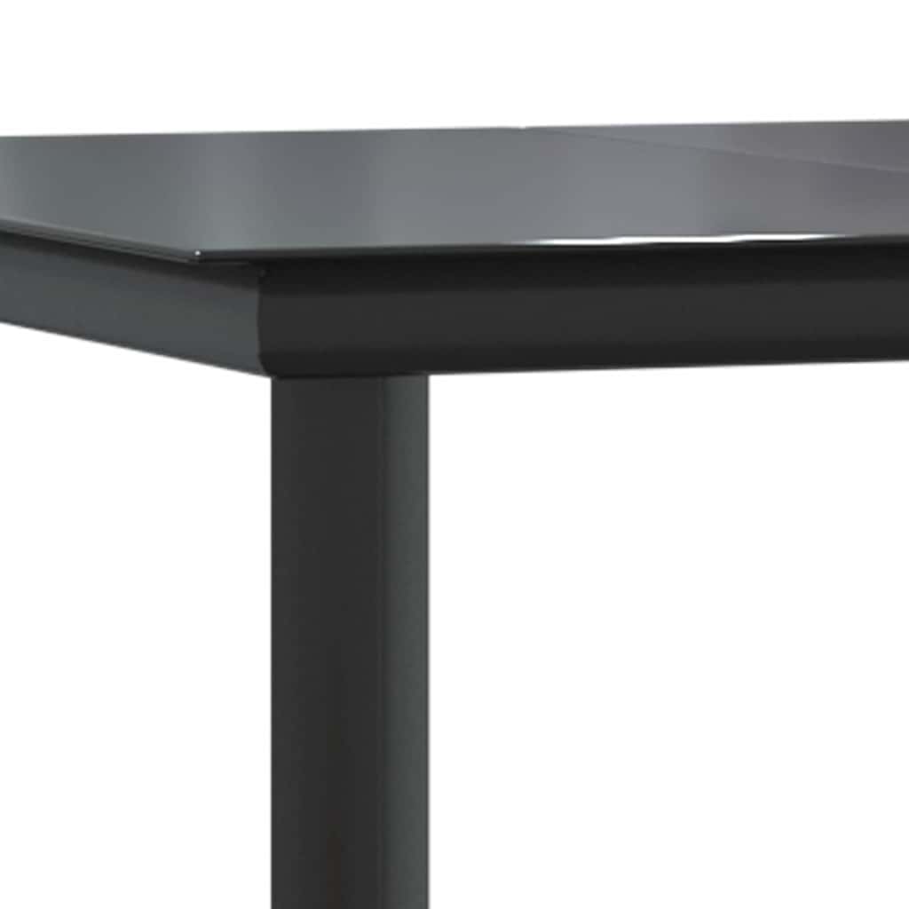 7-Delige Tuinset Met Kussens Poly Rattan Glas