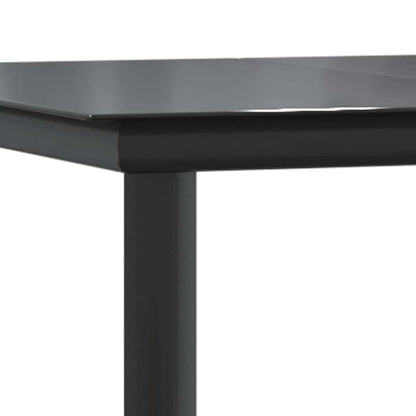 7-Delige Tuinset Met Kussens Poly Rattan Glas