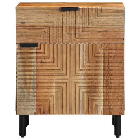 Nachtkastje 50X33X60 Cm Massief Acaciahout