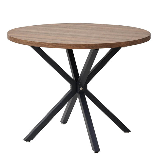 Wooden nordic round table - Novatrends